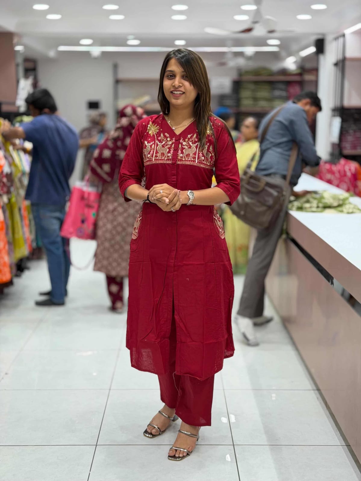 SHAGUN FASHION Embroidered Kurti Set for Women | Casual & Festive Wear