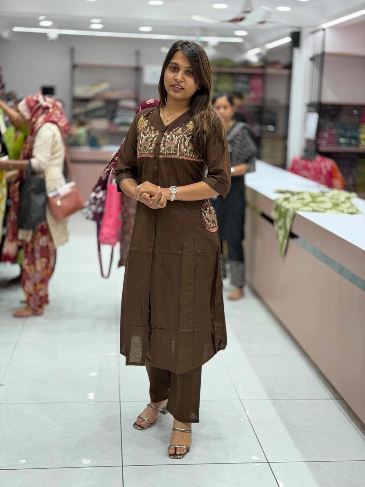 SHAGUN FASHION Embroidered Kurti Set for Women | Casual & Festive Wear
