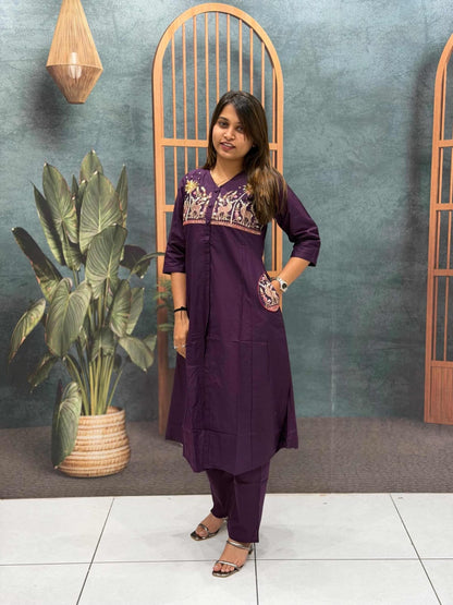 SHAGUN FASHION Embroidered Kurti Set for Women | Casual & Festive Wear