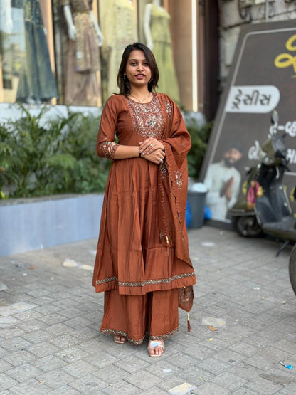 SHAGUN FASHION Handwork Kurta Set with Dupatta – Festive & Occasion Wear