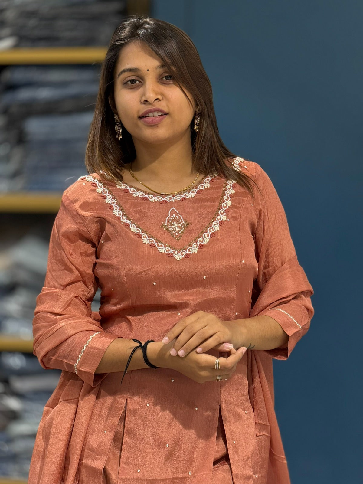 SHAGUN FASHION Kurta Palazzo Set with Dupatta