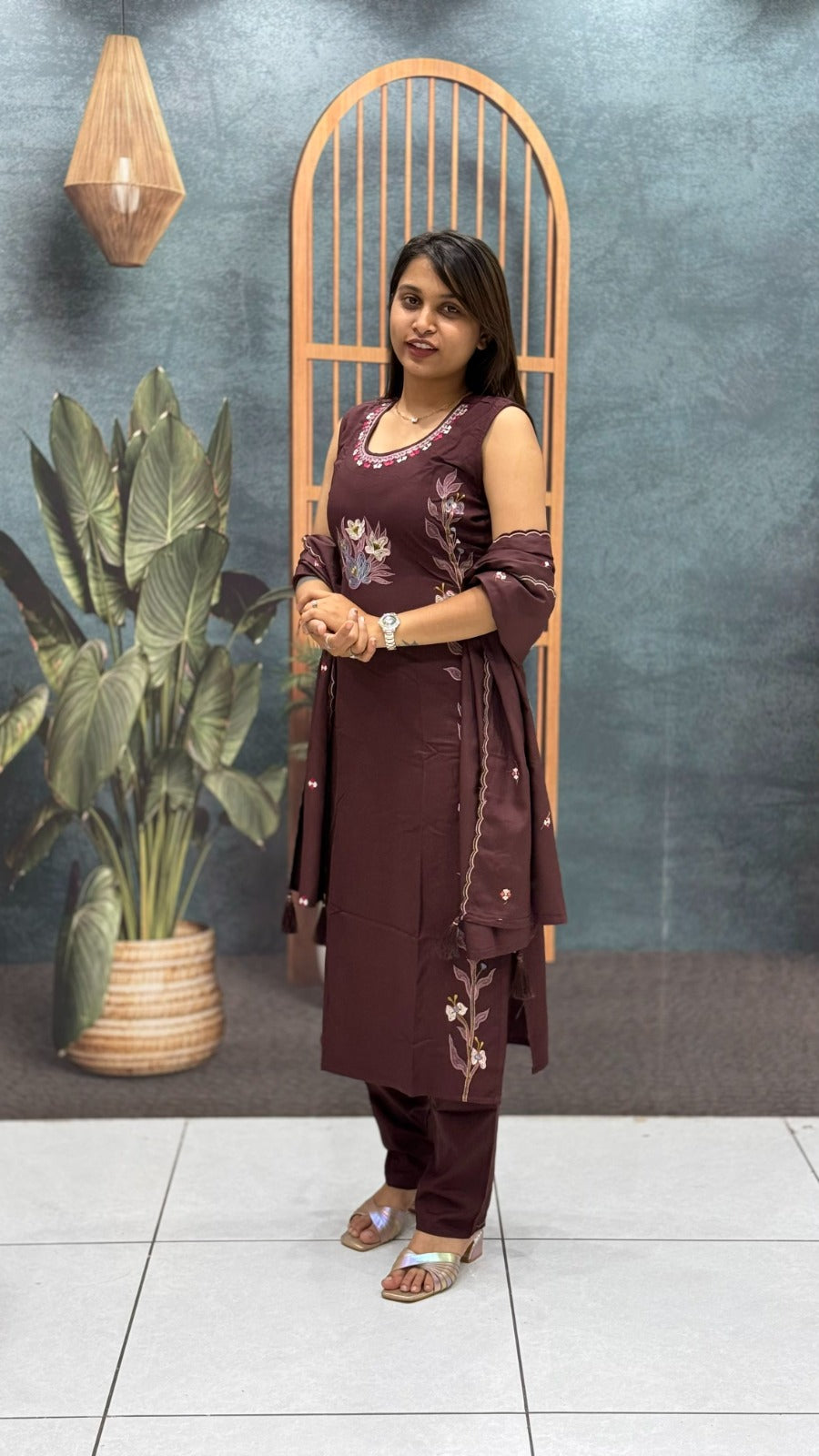 SHAGUN FASHION Embroidered Kurta Set with Dupatta for Women