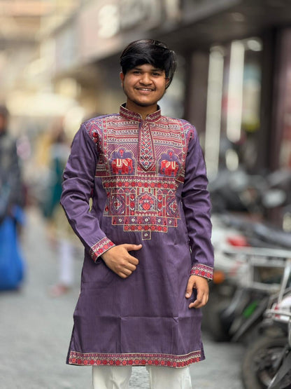 SHAGUN FASHION Men’s Premium Embroidered Ethnic Kurta Set | Festive & Wedding Wear | Zankhi Exclusive Collection