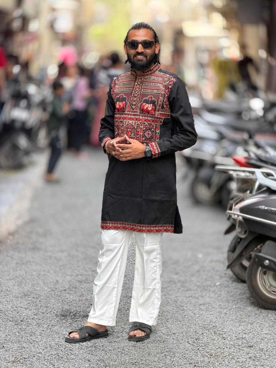 SHAGUN FASHION Men’s Premium Embroidered Ethnic Kurta Set | Festive & Wedding Wear | Zankhi Exclusive Collection