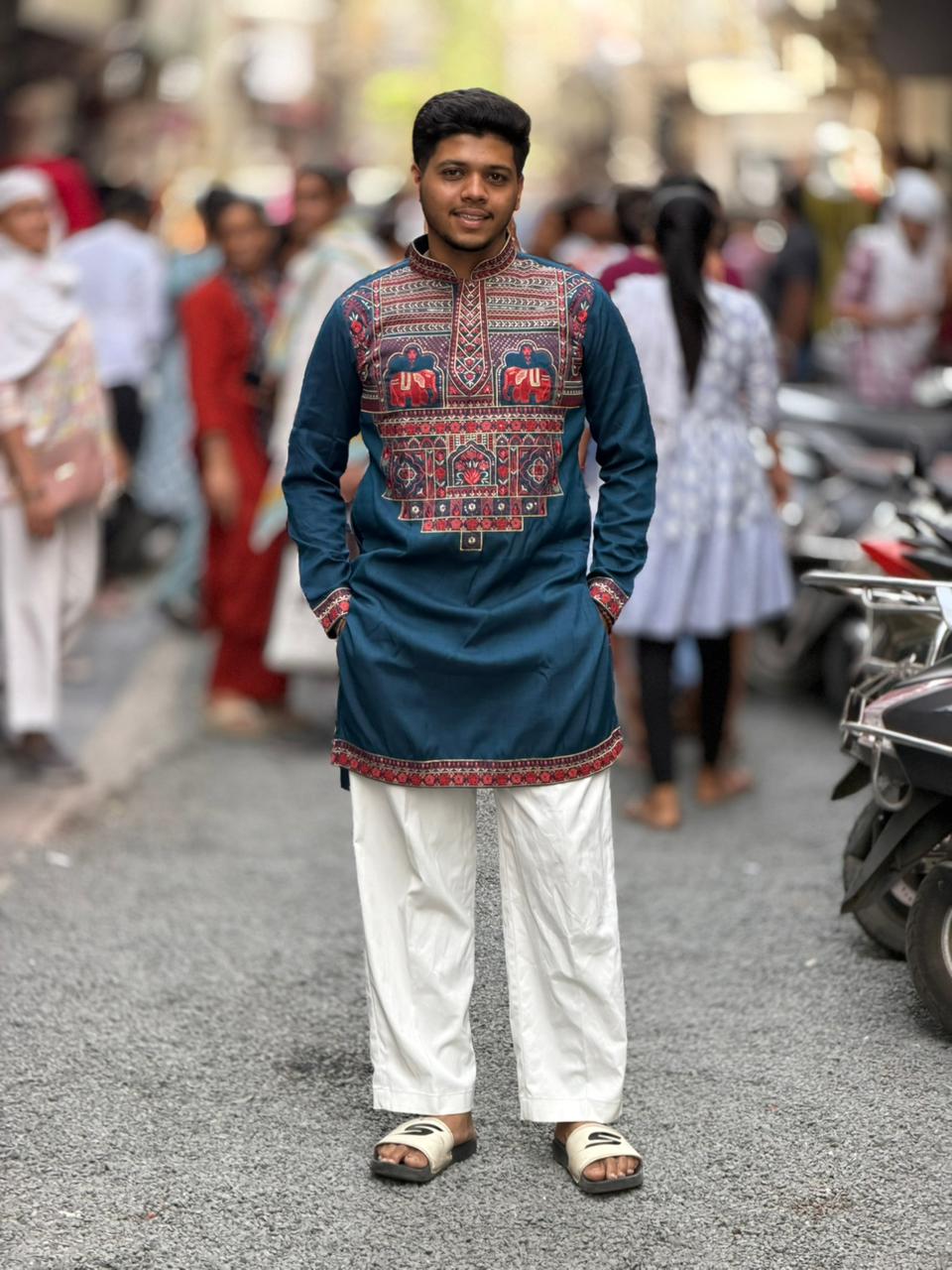 SHAGUN FASHION Men’s Premium Embroidered Ethnic Kurta Set | Festive & Wedding Wear | Zankhi Exclusive Collection