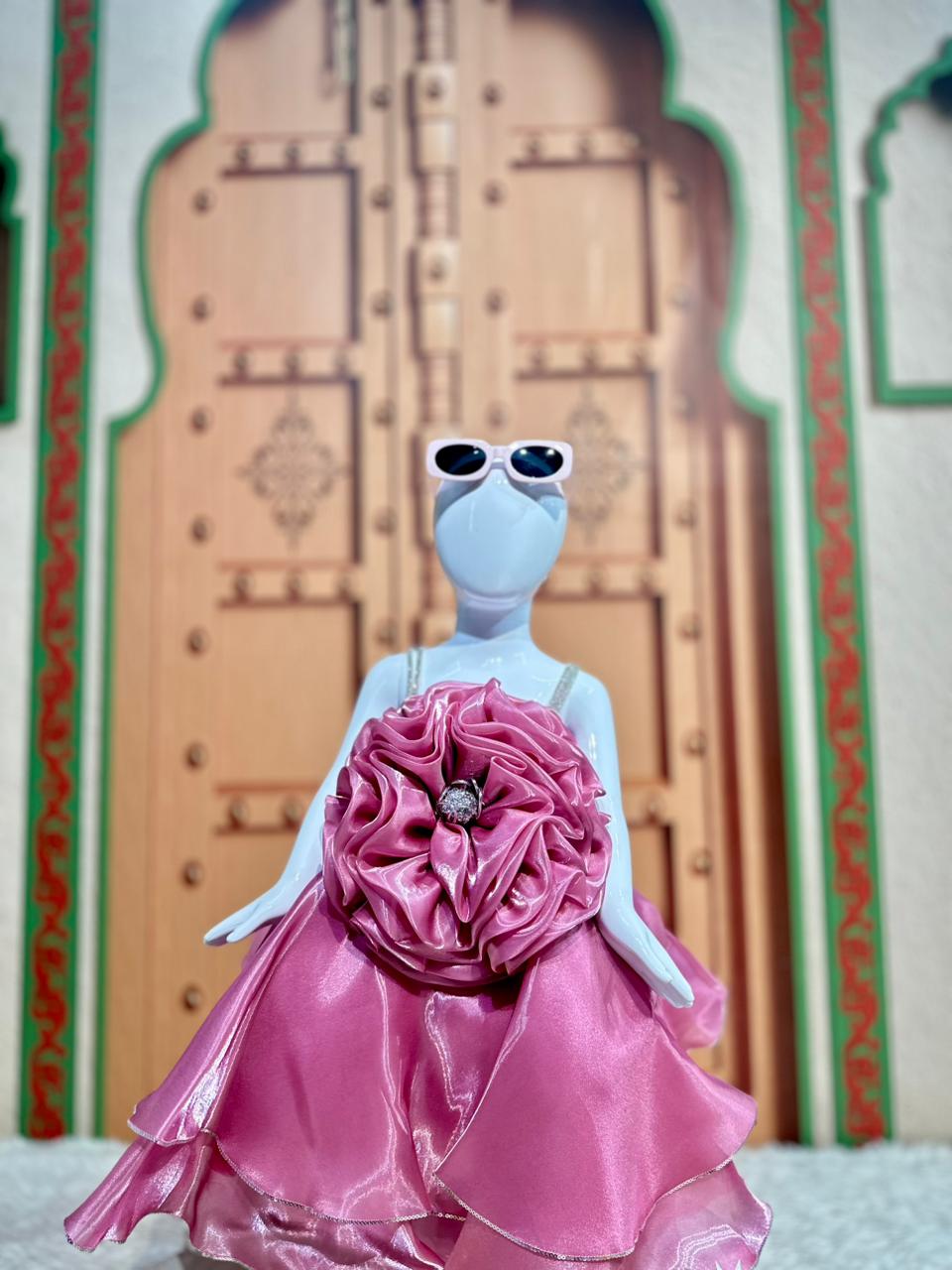 SHAGUN FASHION Rosy Princess Party Frock 🌸👑