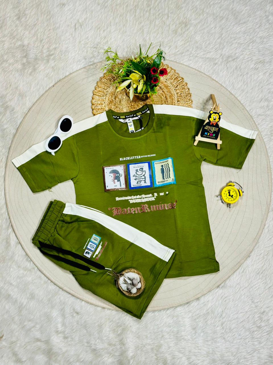 SHAGUN FASHION Trendy Boys Casual Co-ord Set 🧢✨
