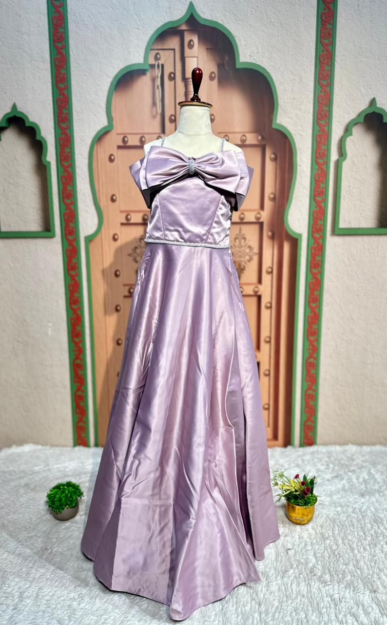 SHAGUN FASHION Chic Bow Detail Party Gown 💜✨