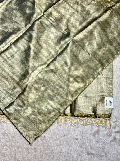 Designer Tissue Silk Saree with Rich Zari Weave & Tassel Pallu | Premium Party Wear by Shagun Sarees