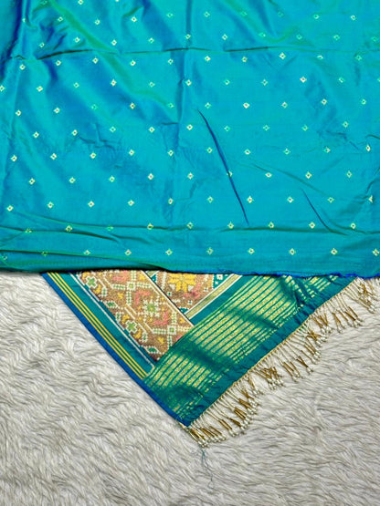 Traditional Patola Silk Saree with Elephant & Peacock Motifs | Designer Festive Wear by Shagun Sarees