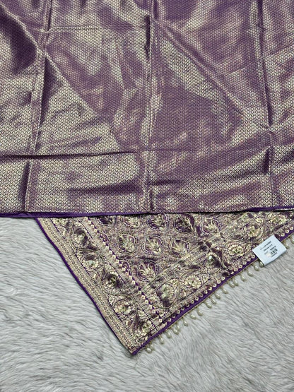 Premium Banarasi Silk Saree with Rich Zari Weaving | Wedding & Festive Wear | Shagun Sarees