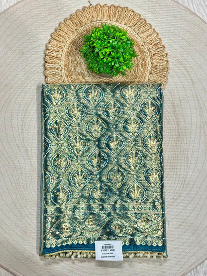 Premium Banarasi Silk Saree with Rich Zari Weaving | Wedding & Festive Wear | Shagun Sarees