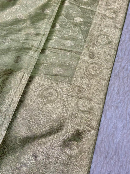 Premium Jacquard Silk Saree with Zari Weaving & Pearl Border | Shagun Sarees