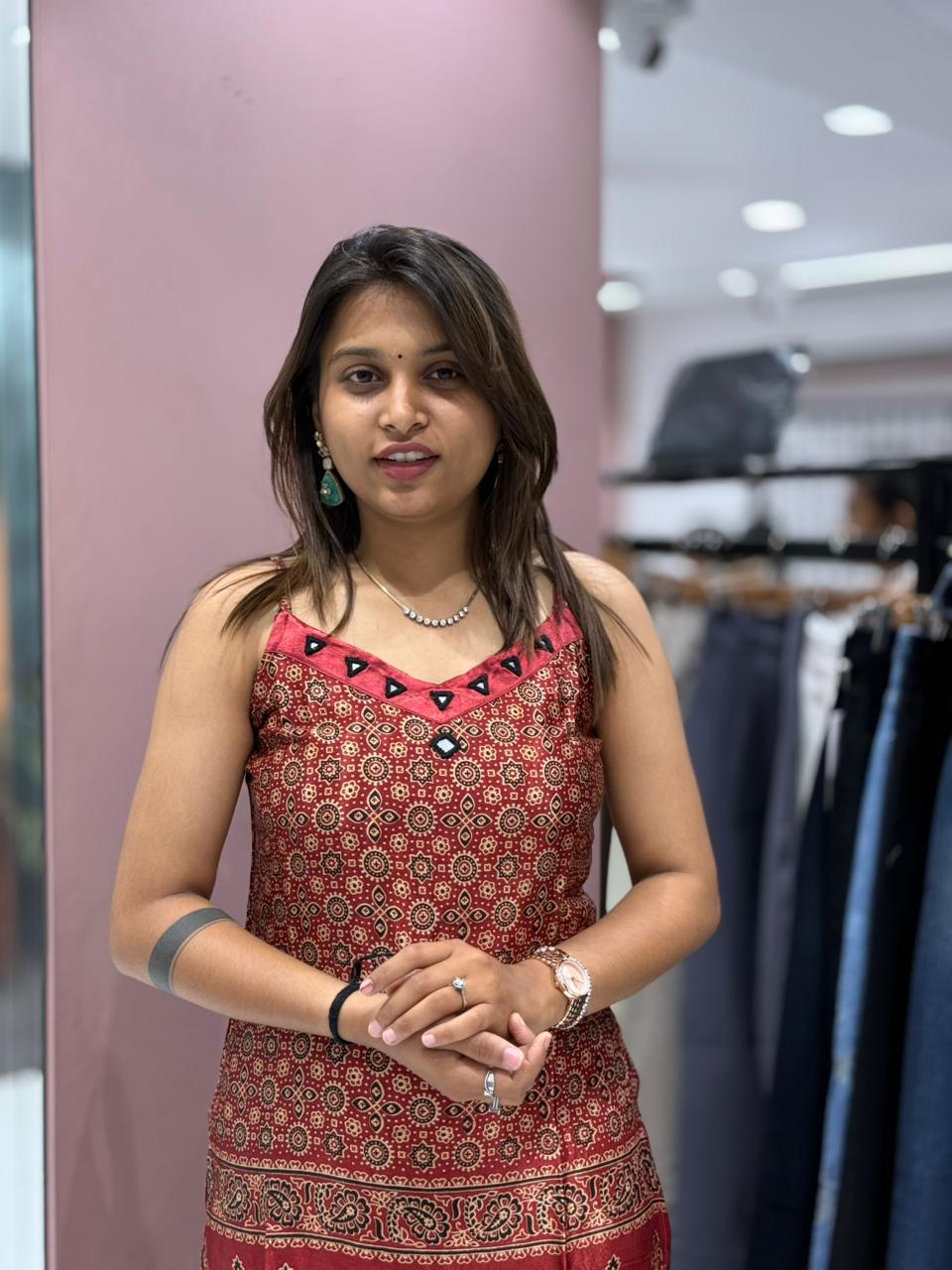 Stylish Printed Sleeveless Kurta Set – Trendy Daily Wear by SHAGUN FASHION