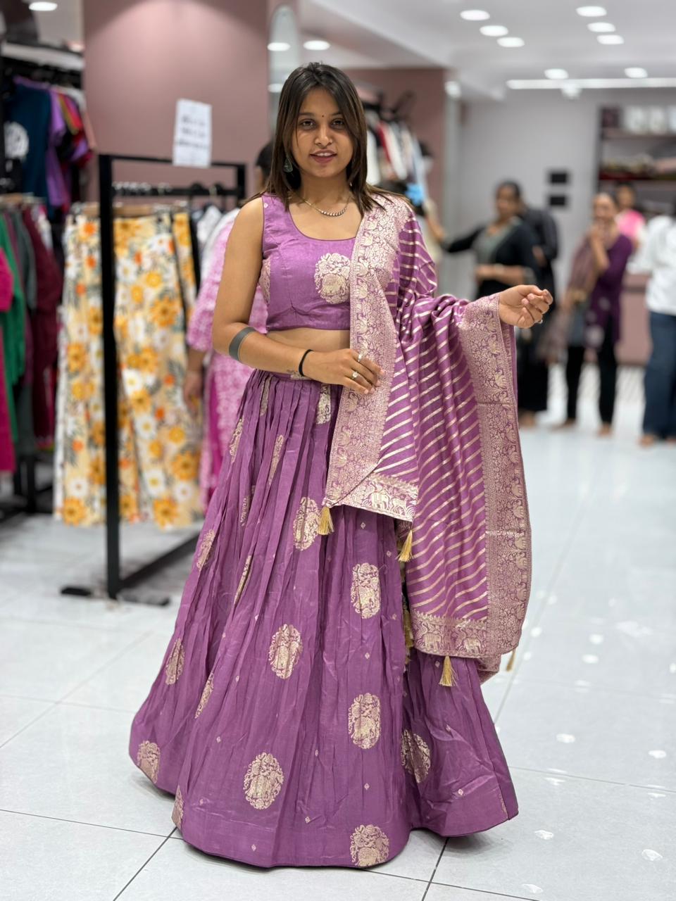 Royal Designer Lehenga Choli with Dupatta – Festive & Wedding Wear by SHAGUN FASHION