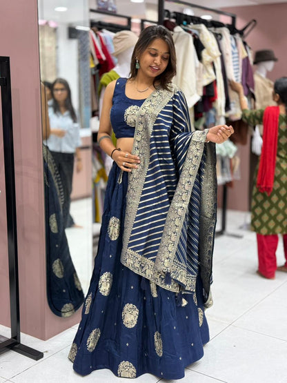 Royal Designer Lehenga Choli with Dupatta – Festive & Wedding Wear by SHAGUN FASHION