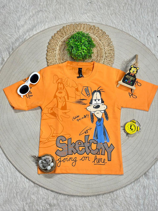 Trendy Cartoon Printed Kids T-Shirt Collection by SHAGUN FASHION