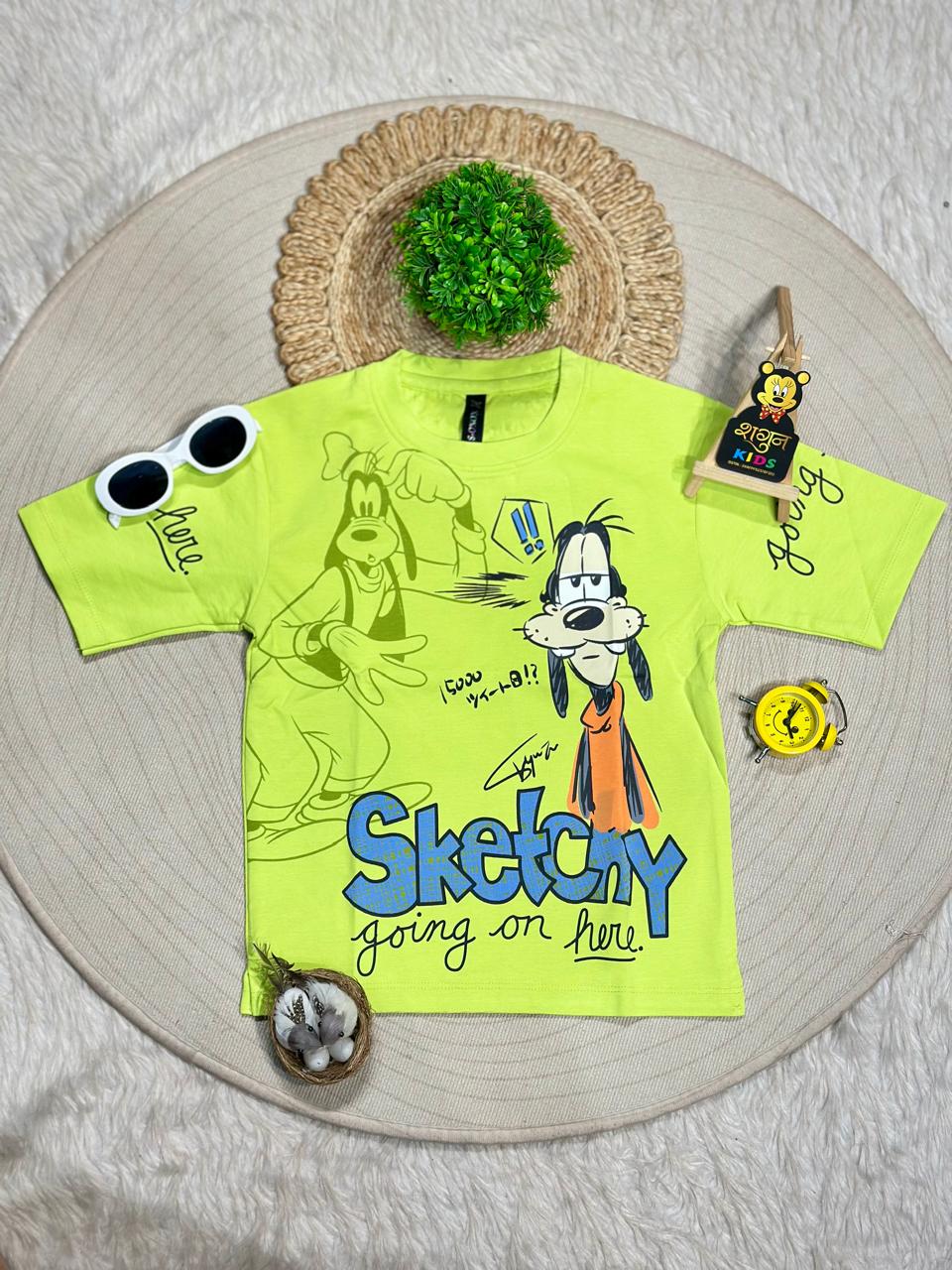 Trendy Cartoon Printed Kids T-Shirt Collection by SHAGUN FASHION