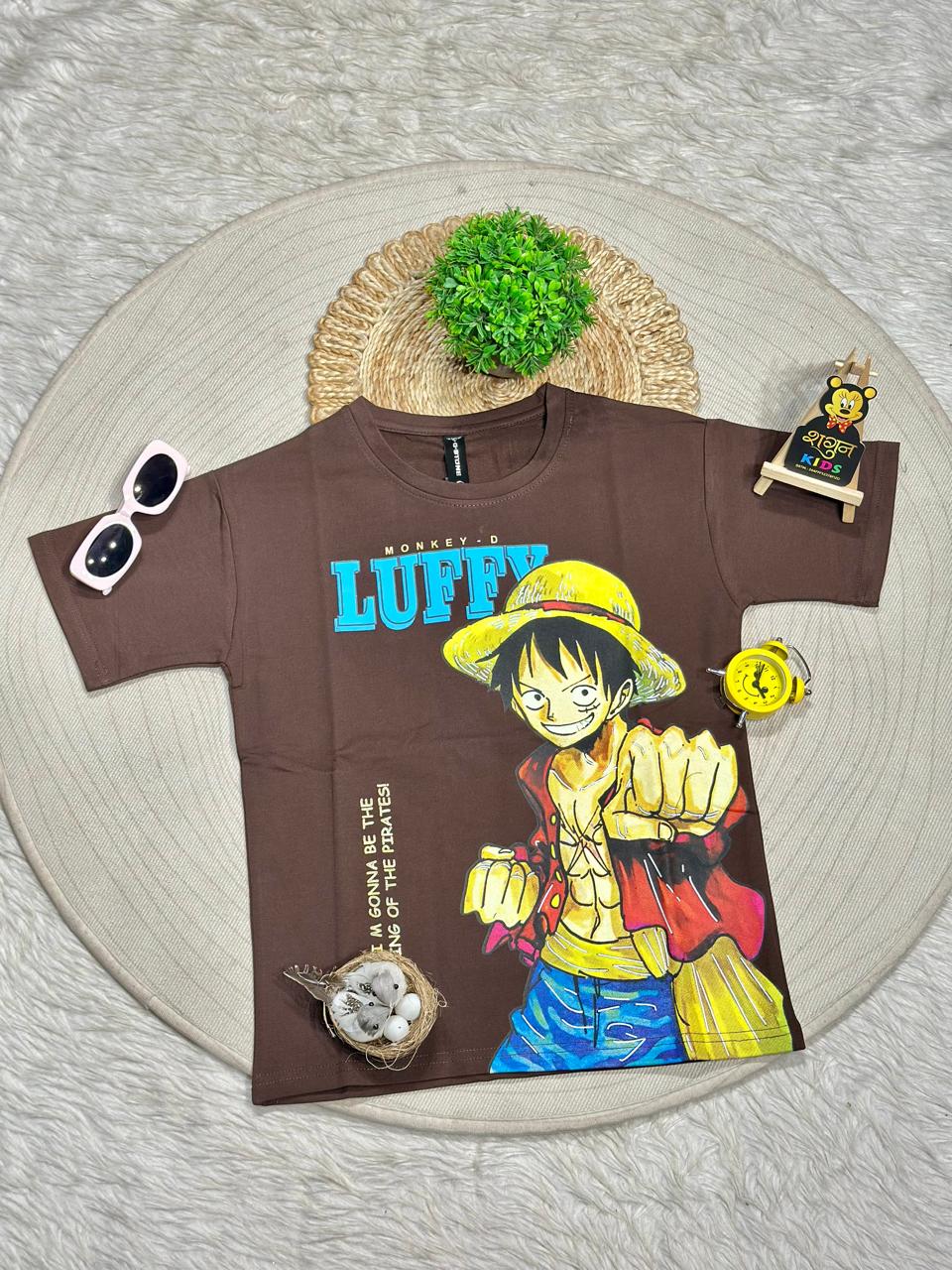 Cool Anime Printed Kids T-Shirt by SHAGUN FASHION