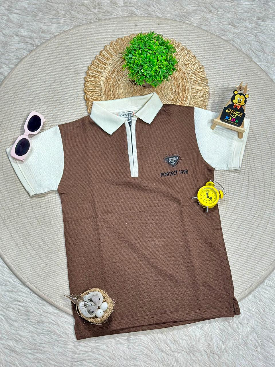 Stylish Kids Collar T-Shirt Collection by SHAGUN FASHION
