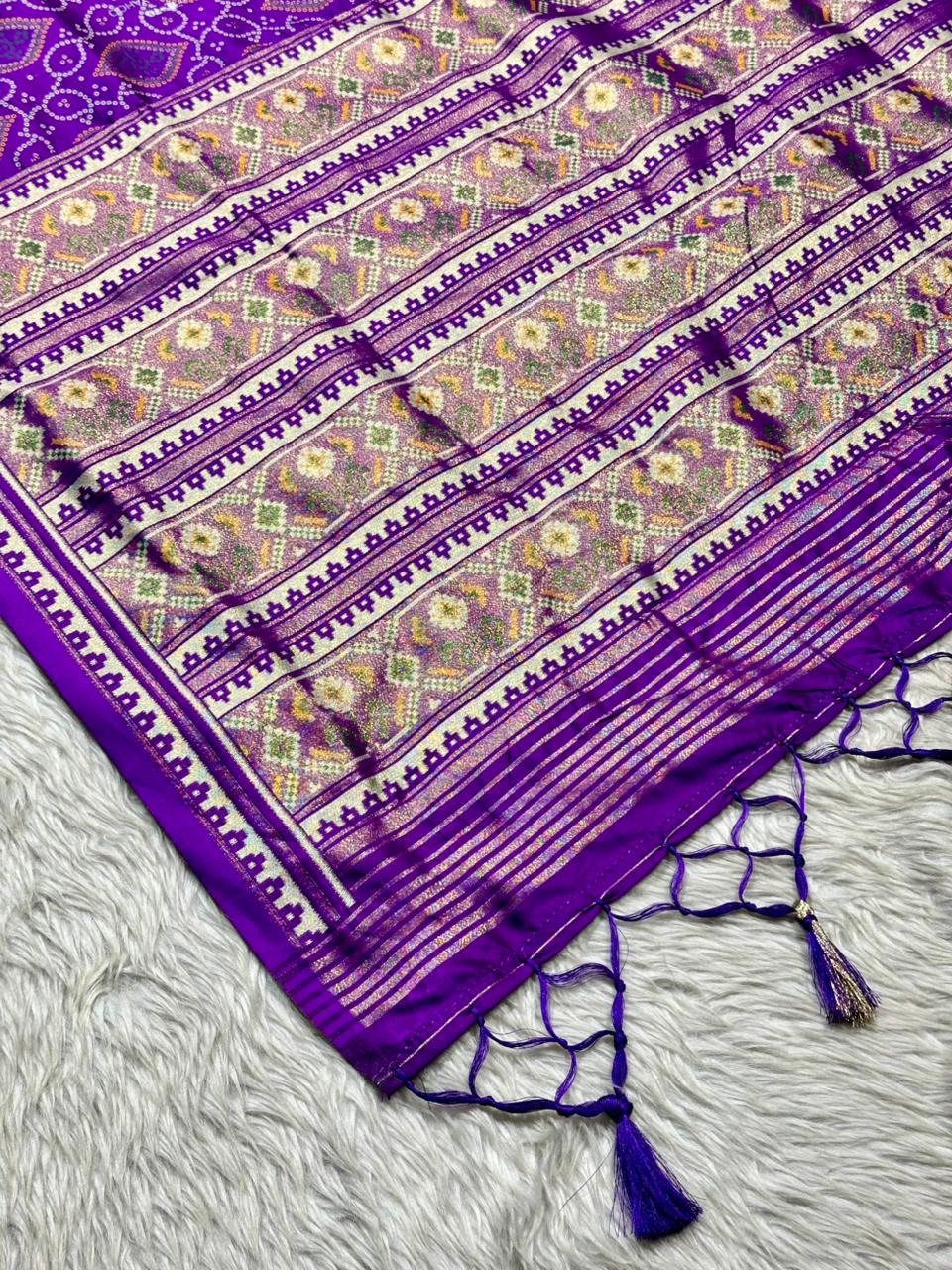 Bandhani Silk Saree Collection for Women by SHAGUN FASHION