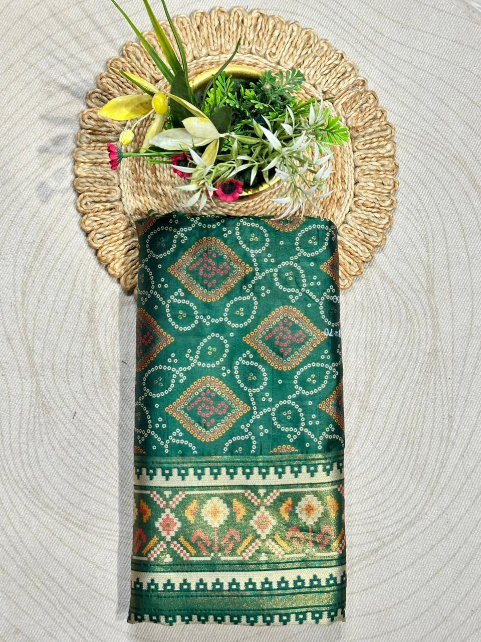 Bandhani Silk Saree Collection for Women by SHAGUN FASHION