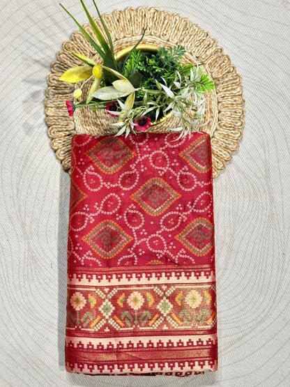 Bandhani Silk Saree Collection for Women by SHAGUN FASHION