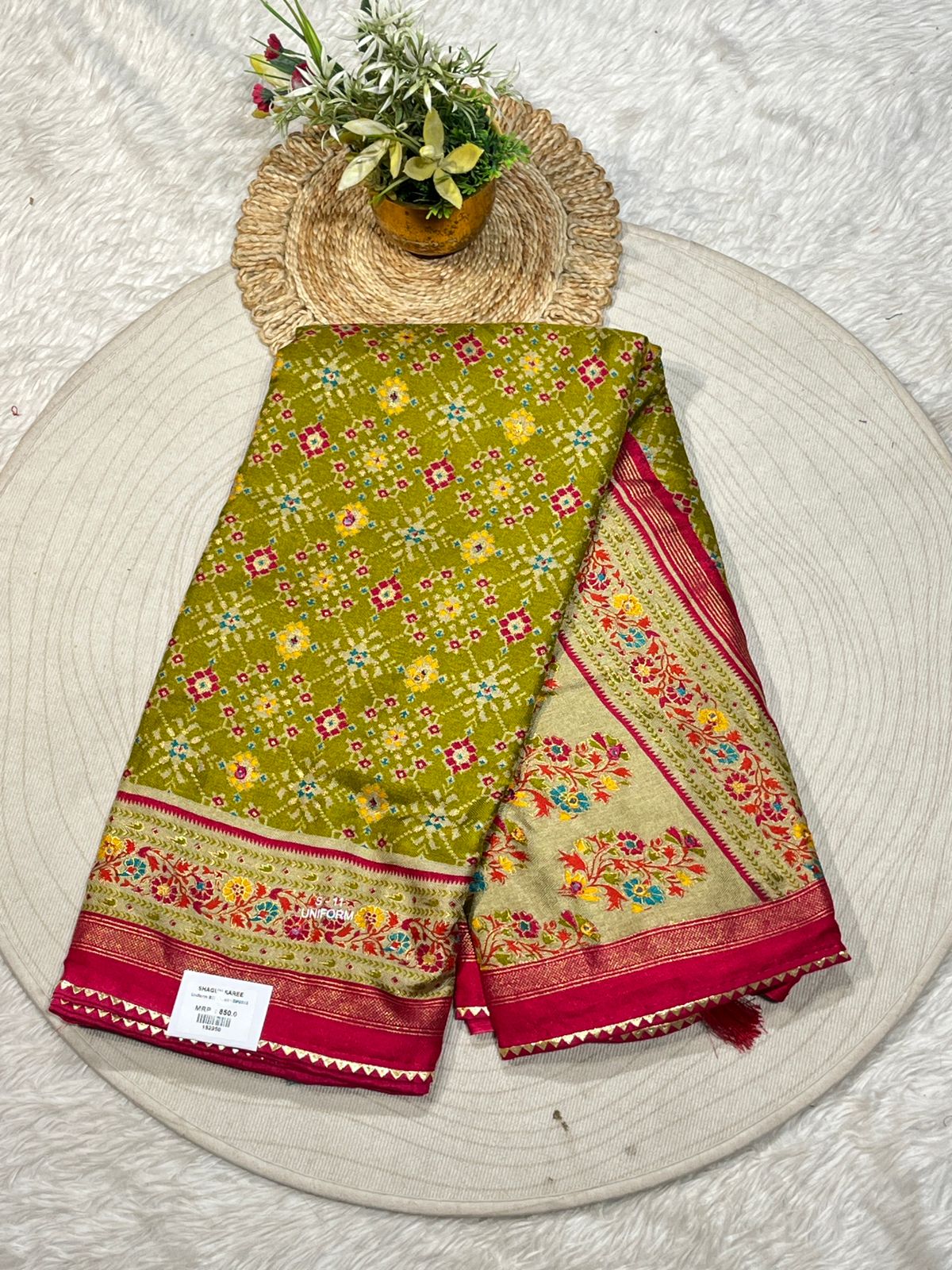 Patola Style Printed Saree Collection by SHAGUN FASHION
