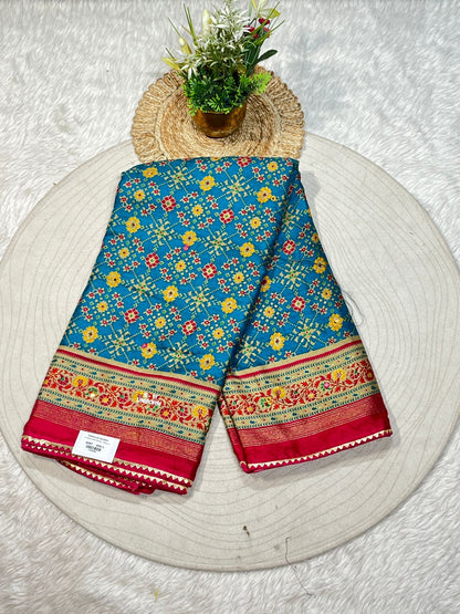 Patola Style Printed Saree Collection by SHAGUN FASHION