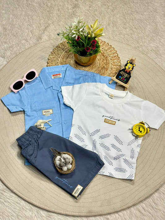 Stylish Boys Casual Summer Co-Ord Set By SHAGUN FASHION