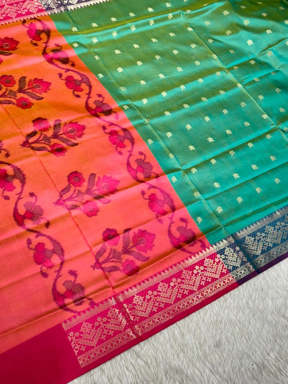 Paithani Style Silk Saree Collection For Women | Traditional Rich Pallu Saree
