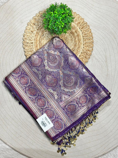 Royal Pink Designer Silk Saree Collection