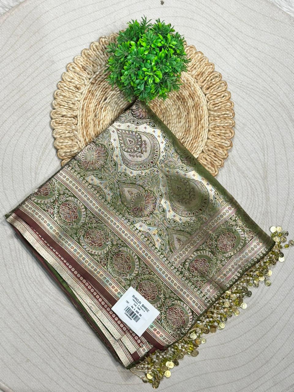 Royal Pink Designer Silk Saree Collection