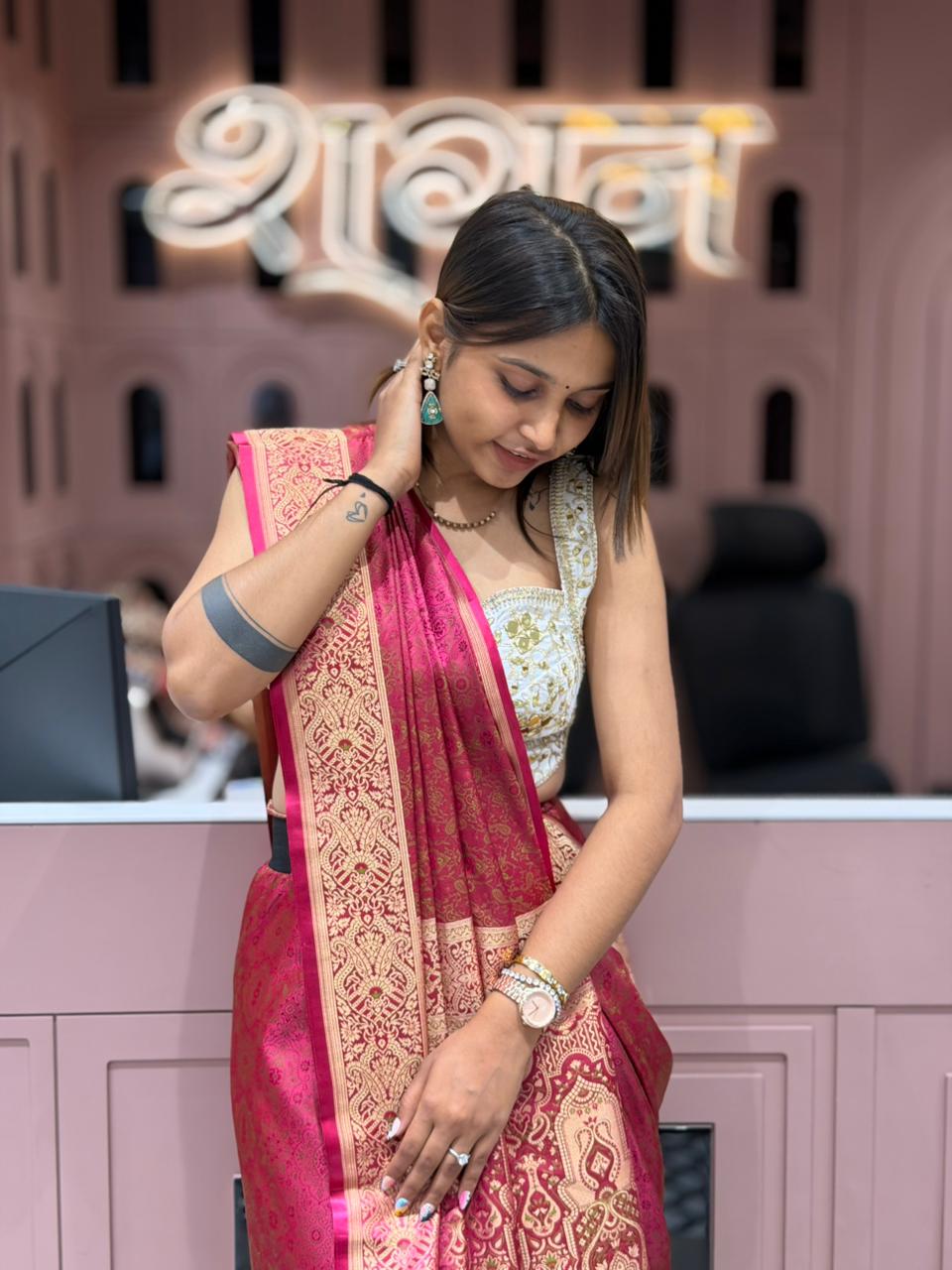 Premium Royal Banarasi Silk Saree Collection