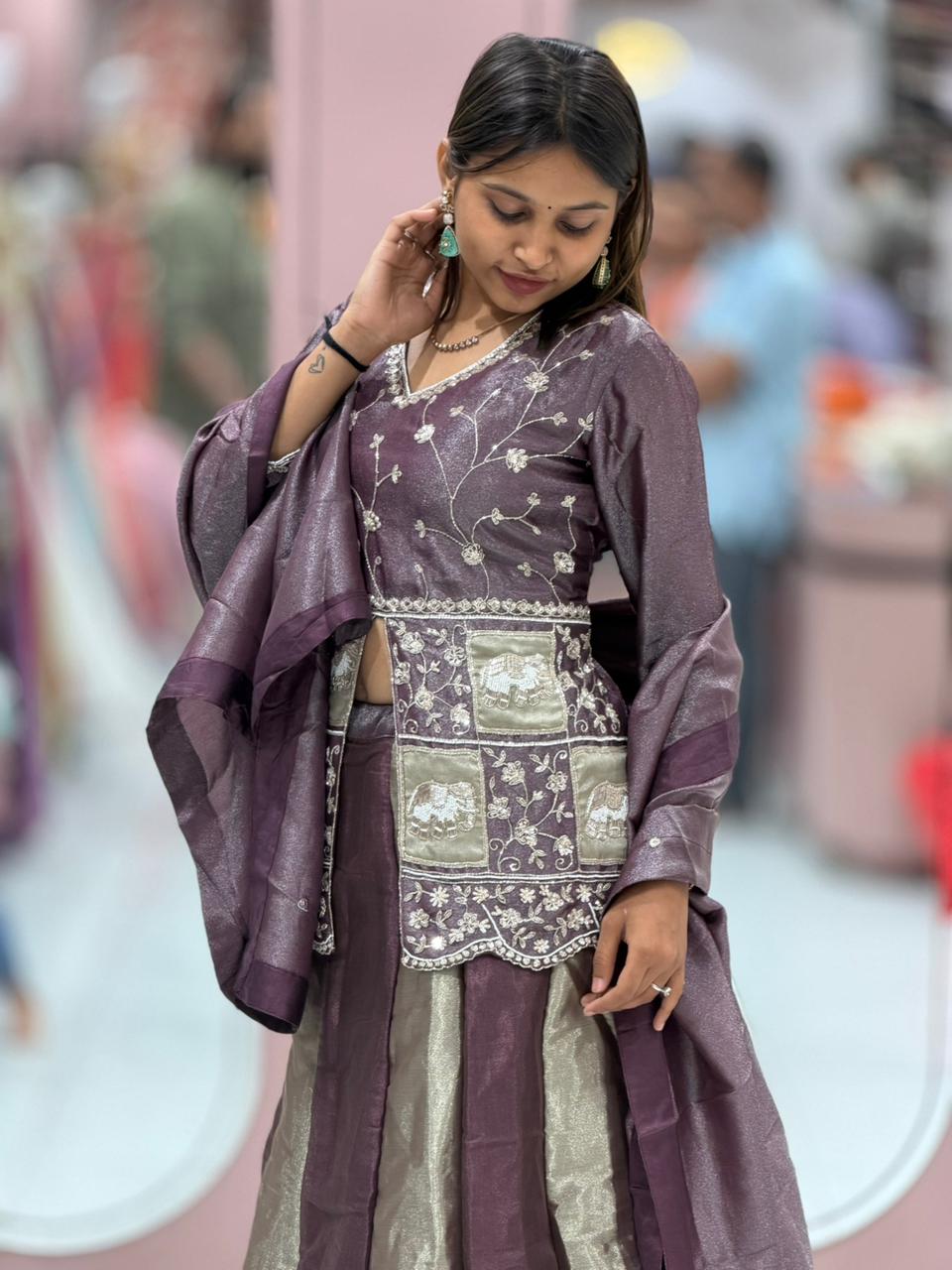 Royal Designer Lehenga Choli Set For Women