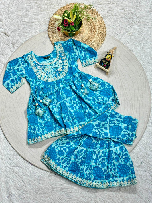 SHAGUN FASHION – Super Soft & Stylish Traditional Wear for Your Little Princess!