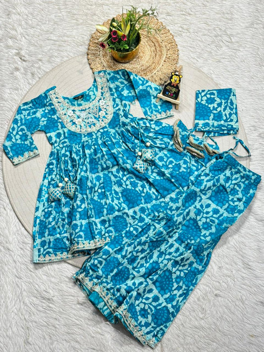 SHAGUN FASHION – Super Colorful and Fun Designer Sharara Sets for Your Little Princess!