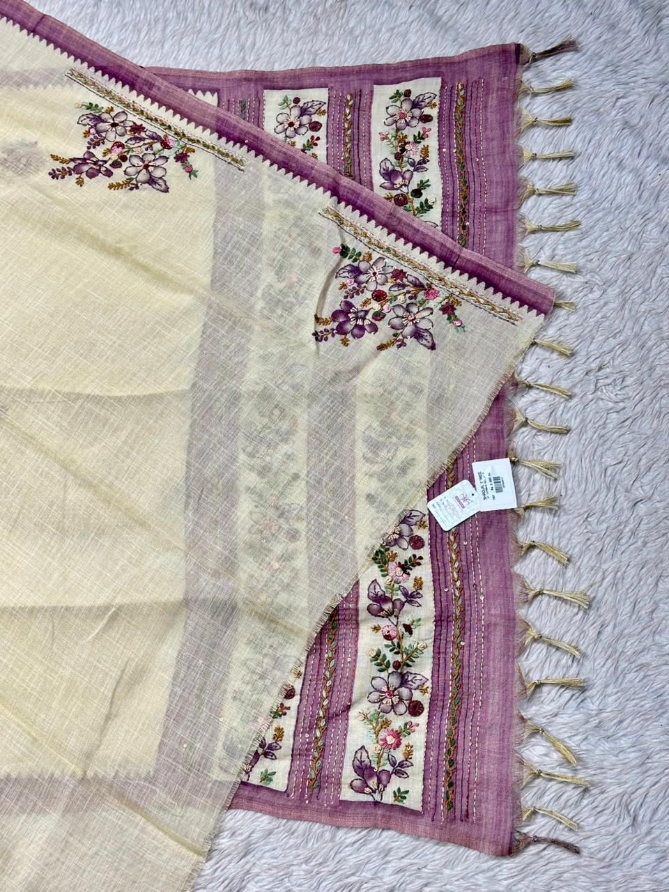 Designer Soft Silk Patola Saree with Elephant & Parrot Zari Border