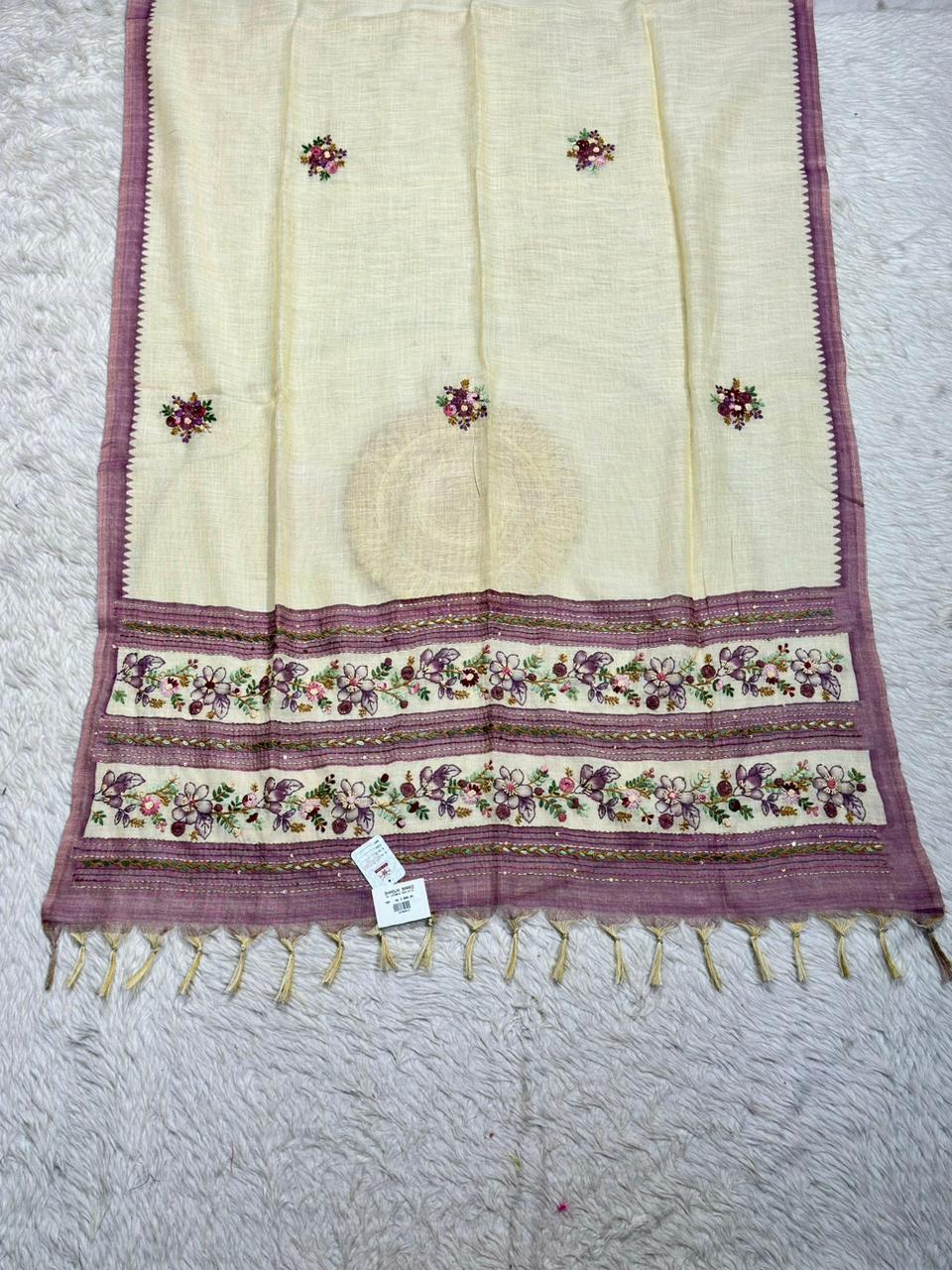 Designer Soft Silk Patola Saree with Elephant & Parrot Zari Border