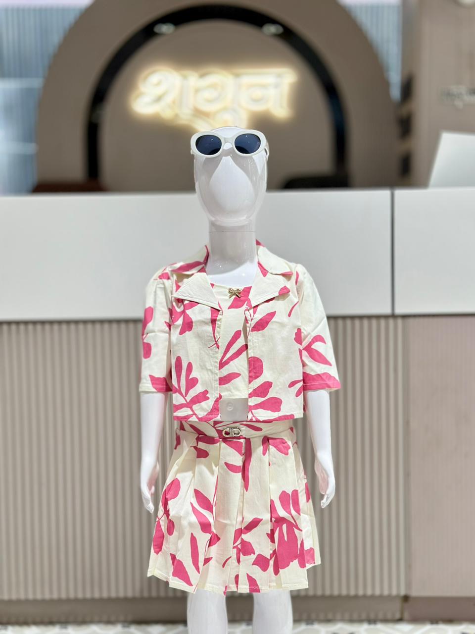 Chic Summer Vibes: 3-Piece Floral Co-ord Set by SHAGUN FASHION