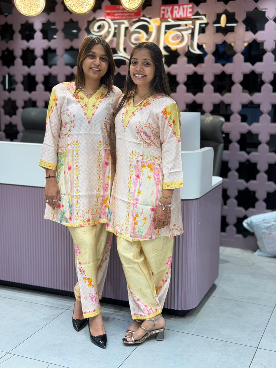 SHAGUN FASHION Premium Printed Coord Set