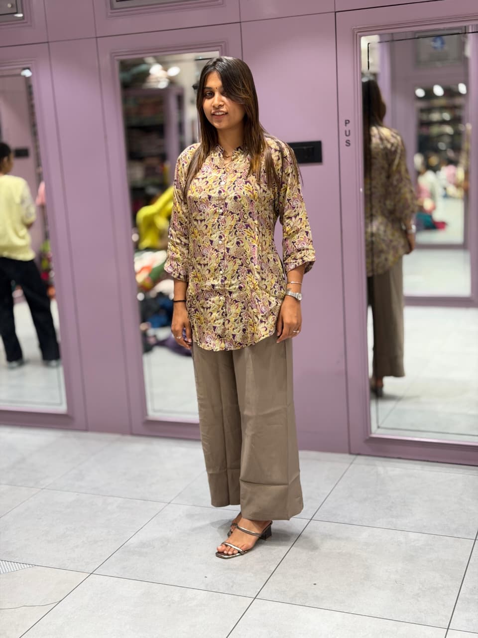 SHAGUN FASHION Premium Co-Ord Set – Super Comfort Printed Kurti with Matching Pants