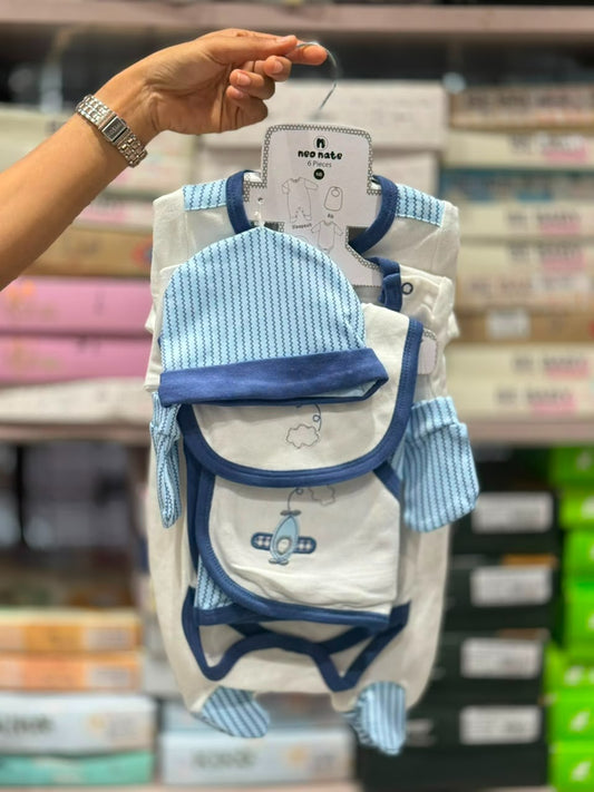 SHAGUN FASHION Premium 6-Piece New Born Baby Gift Set