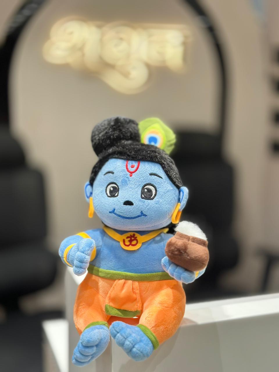 Cute Little Krishna Soft Toy – Exclusive music toy from SHAGUN FASHION