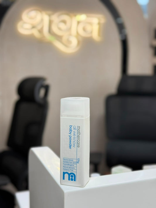 Mothercare All We Know Baby Powder (125g) – Gentle Care by SHAGUN FASHION