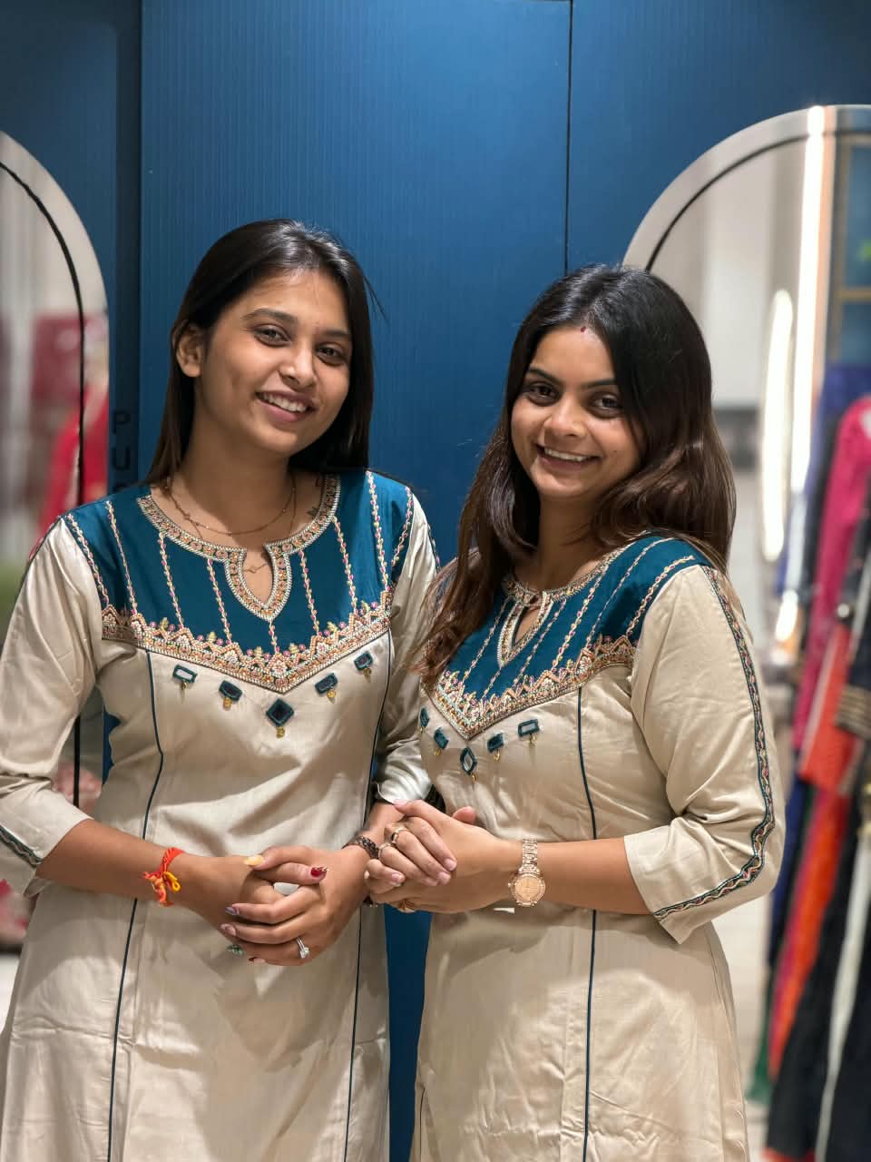 SHAGUN FASHION Premium Designer Kurti with Palazzo Set
