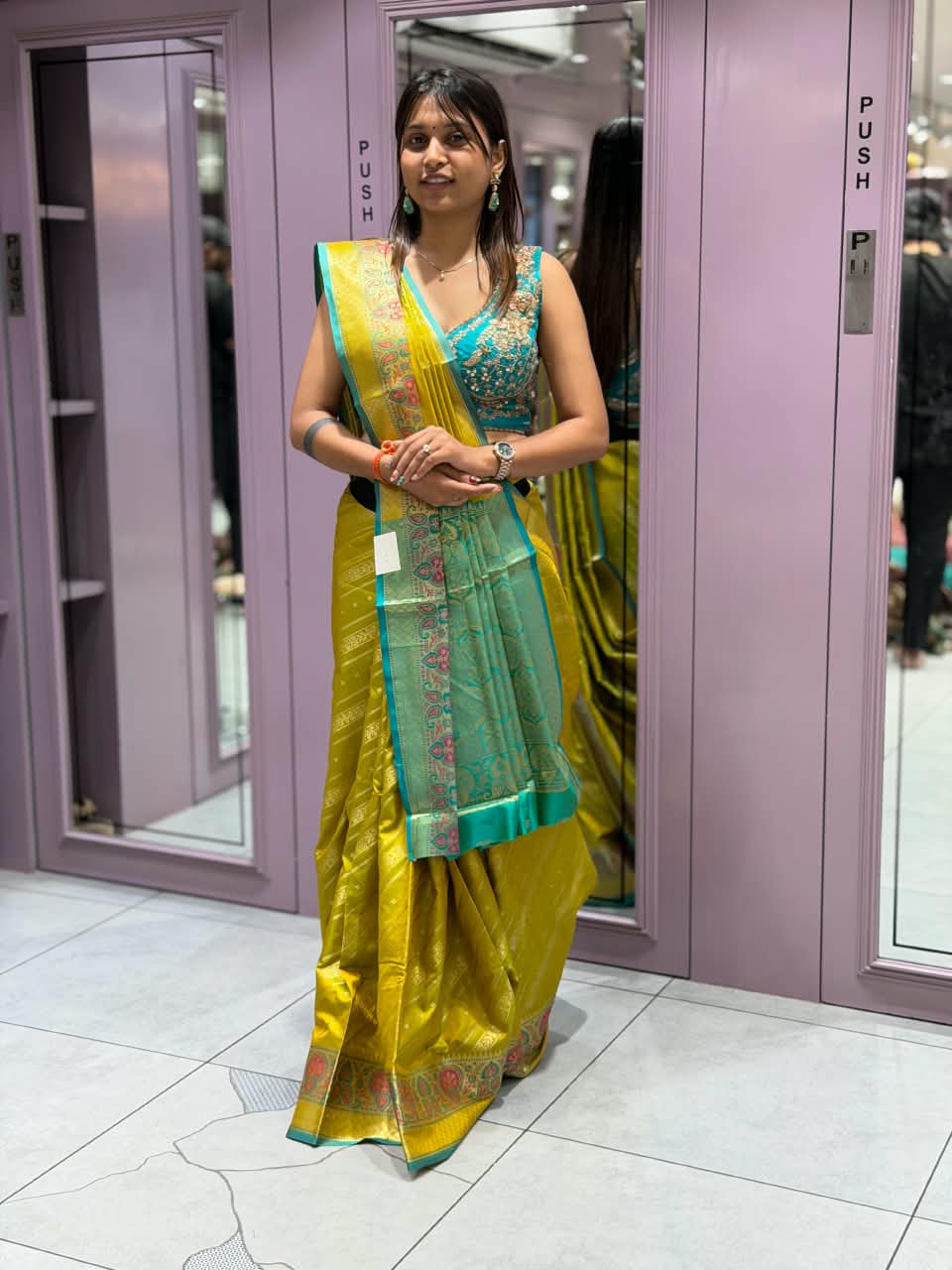 SHAGUN FASHION Premium Royal Silk Saree Collection with Designer Embroidered Blouse | Available on zankhi.in