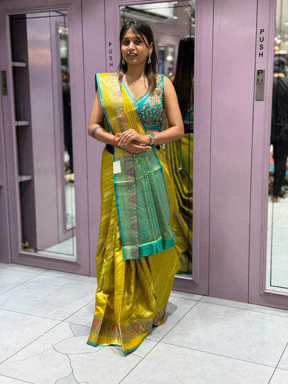 SHAGUN FASHION Premium Royal Silk Saree Collection with Designer Embroidered Blouse | Available on zankhi.in