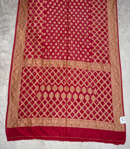 SHAGUN FASHION Premium Bandhani Silk Saree with Rich Zari Weaving & Designer Border