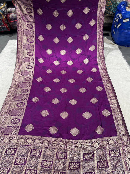 Affordable Pure Satin Silk Saree – Elegance in Every Color ✨👗